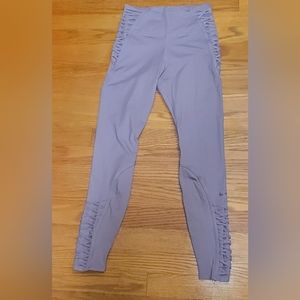 Nike dri-fit purple capri leggings small